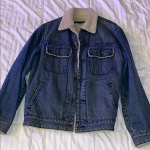 GAP Sherpa Lined Denim Jacket